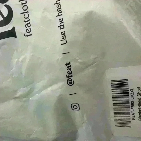 New Feat Blanket Blend Short. Lime Color - XL - Picture 6 of 7